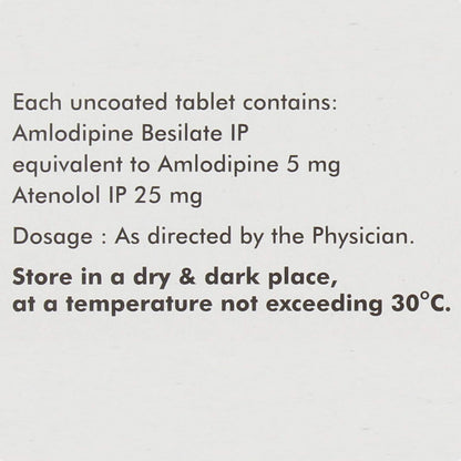 Amlong A-25 - Strip of 10 Tablets