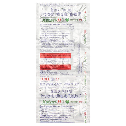 Xstan- H - Strip of 15 Tablets