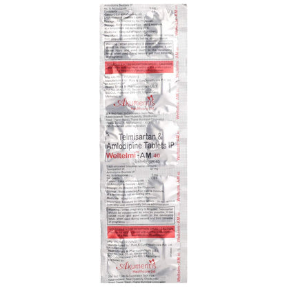 Weltelmi AM 40 - Strip of 10 Tablets