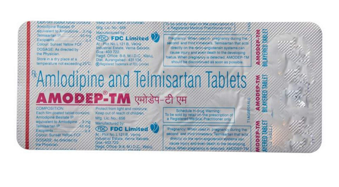 Amodep Tm - Strip of 10 Tablets