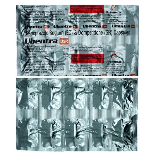 Ubentra DSR - Strip of 10 Capsules