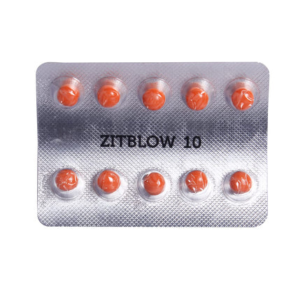 Zitblow 10MG - Strip of 10 Capsules