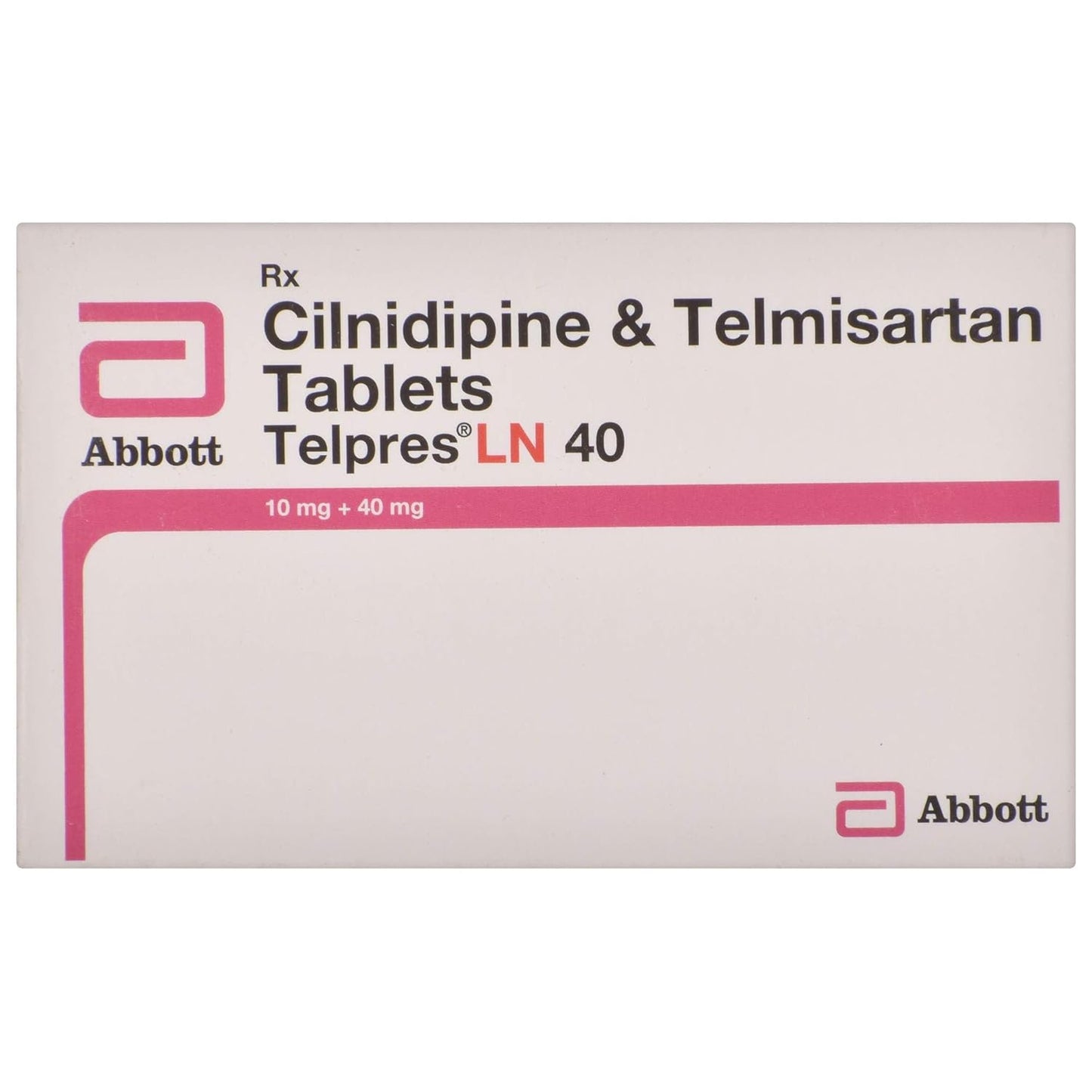 Telpres LN 40 - Strip of 10 Tablets