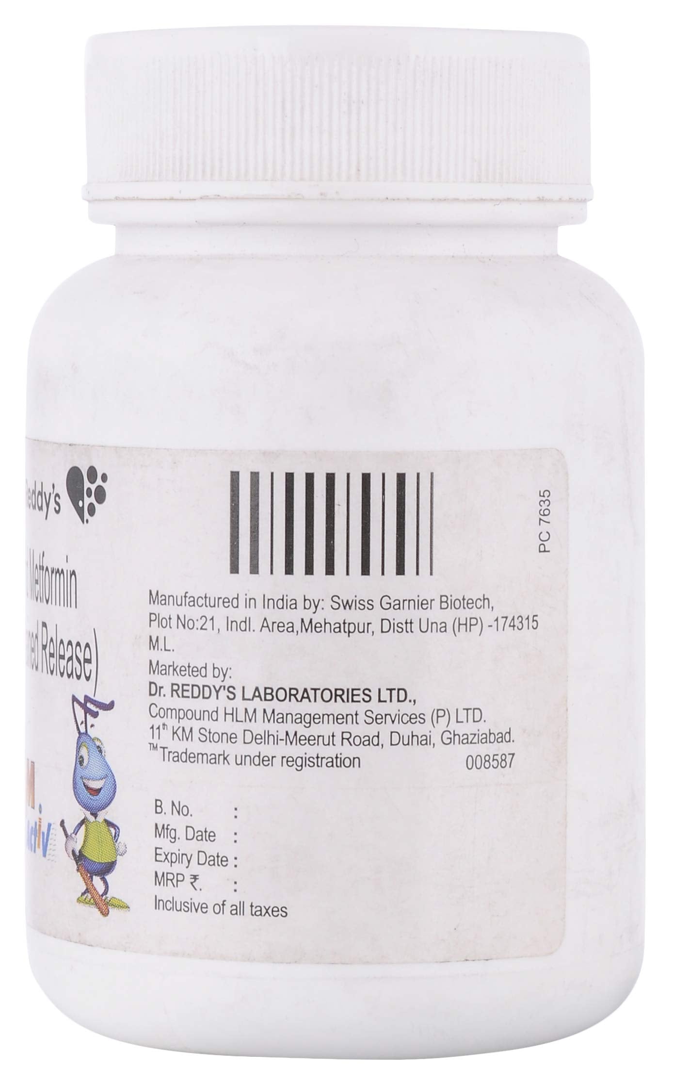 Vozuca M Active 0.2/500mg - Bottle of 60 Tablets