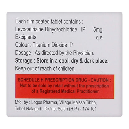 Verlicet 5 - Strip of 10 Tablets