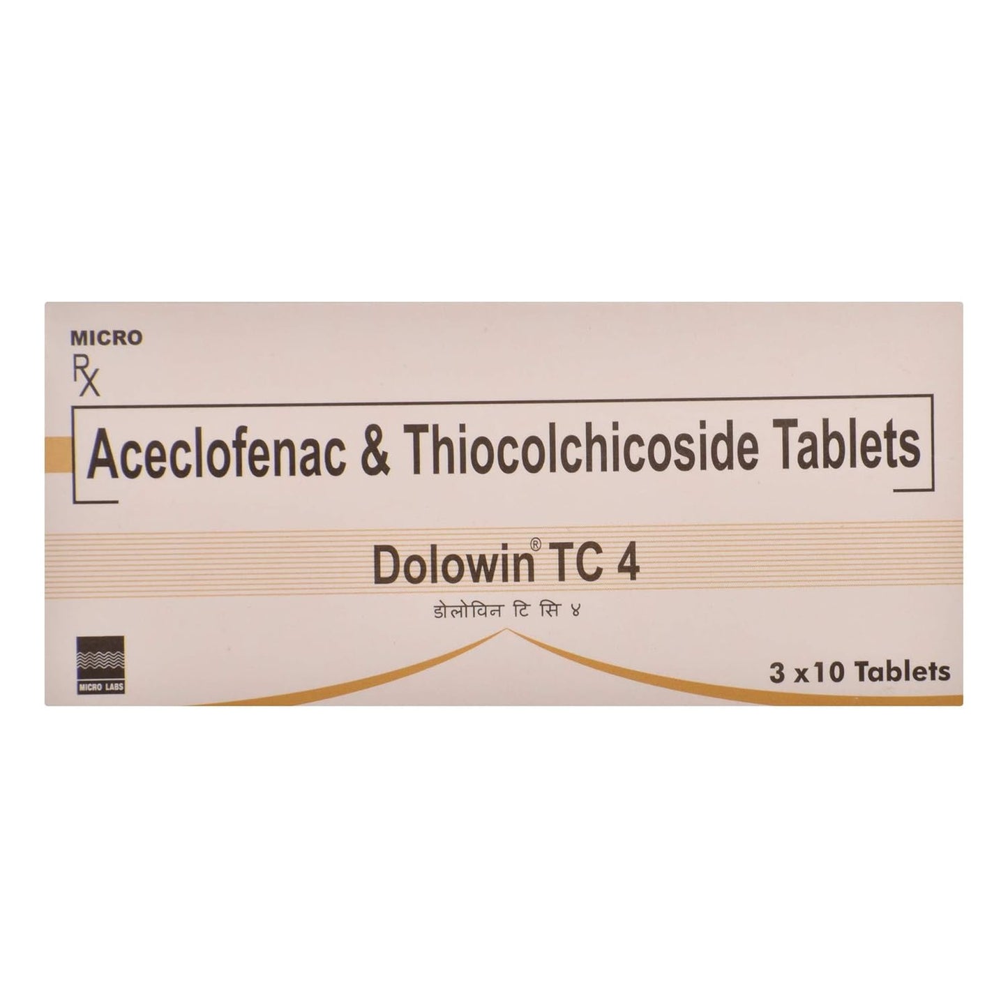 Dolowin TC 4 - Strip of 10 Tablets