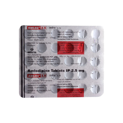 Amloz 2.5MG - Strip of 30 Tablets