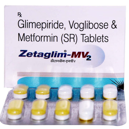 Zetaglim-Mv 2 - Strip of 10 Tablets