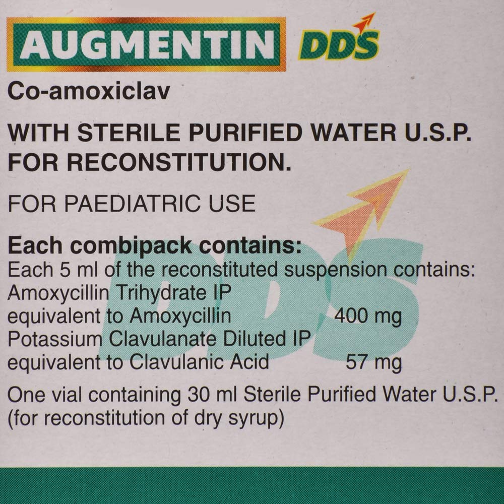 Augmentin DDS - Bottle of 30 ml Suspension