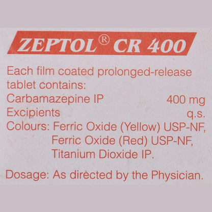 Zeptol CR 400 - Strip of 10 Tablets