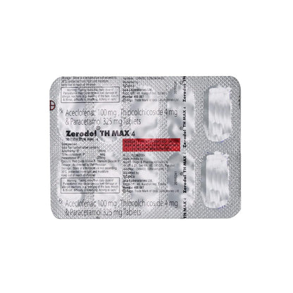 Zerodol Th Max 4 - Strip of 10 Tablets