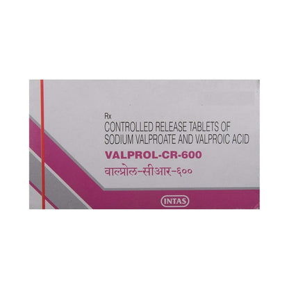 Valprol CR 600mg - Strip of 10 Tablets