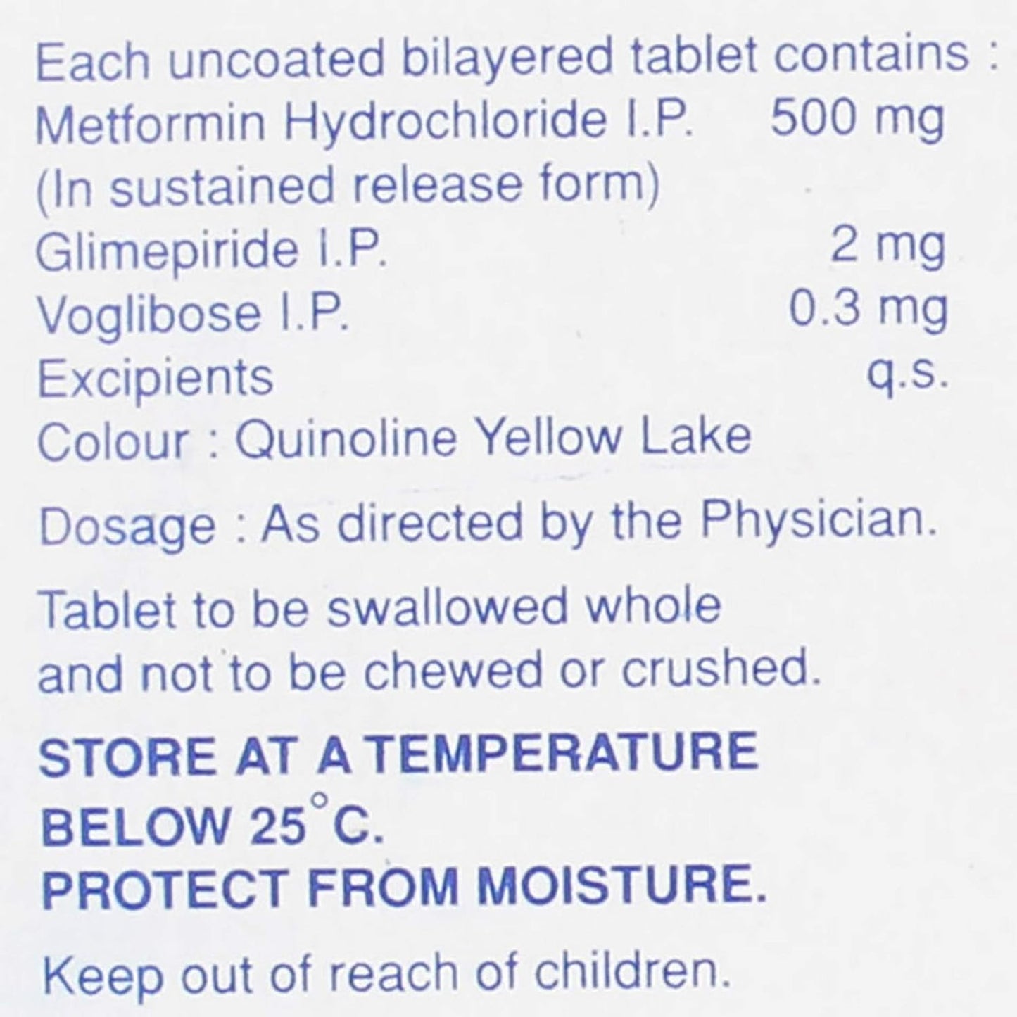 Azulix MV 2/0.3 - Strip of 10 Tablets