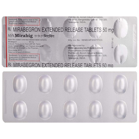 MSN Mirabig - Strip of 10 Tablets