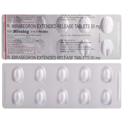 MSN Mirabig - Strip of 10 Tablets