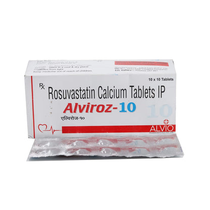 ALVIROZ-10 - Strip of 10 Tablets