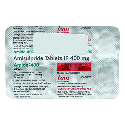 Amide-400 - Strip of 10 Tablets