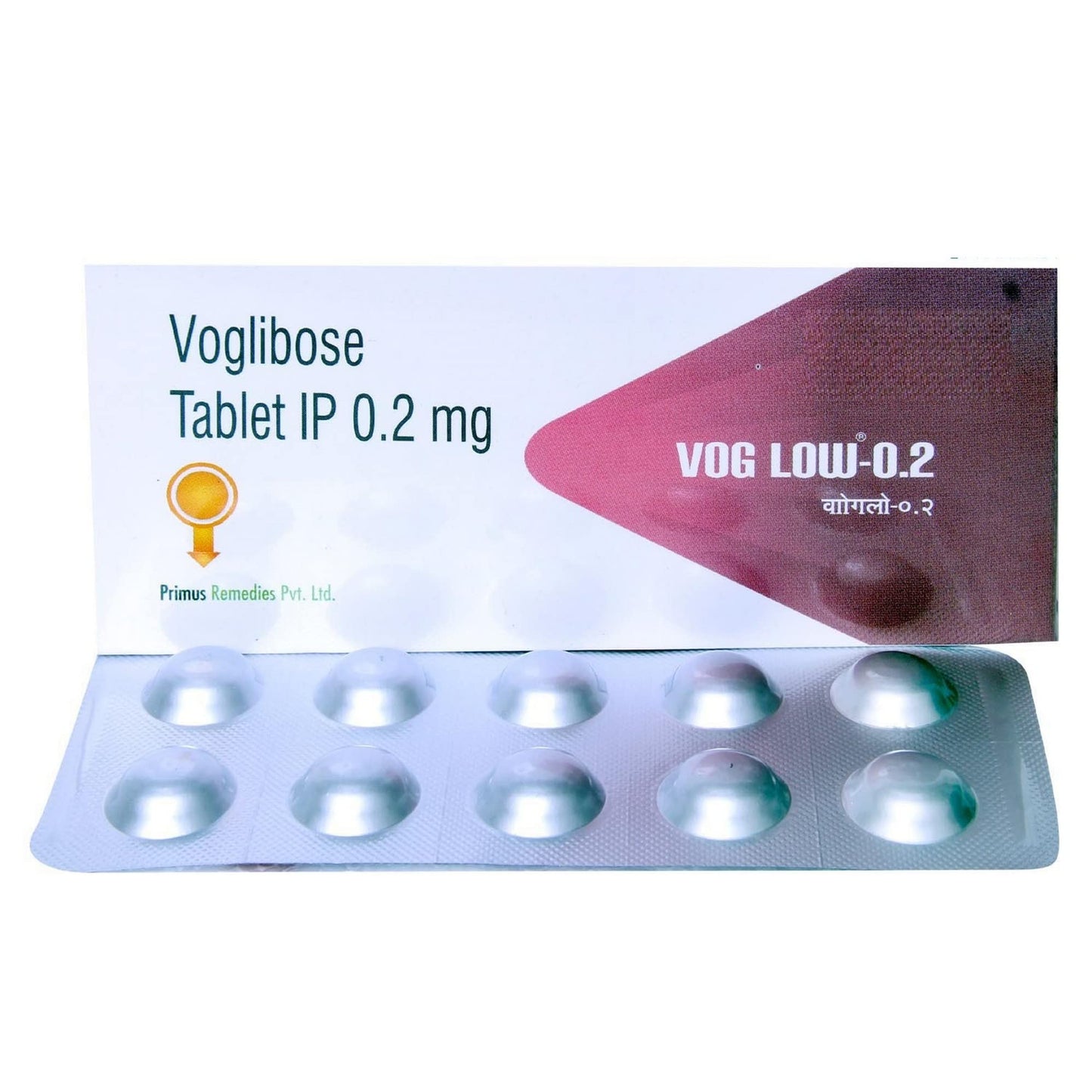 Vog Low-0.2 - Strip of 10 Tablets