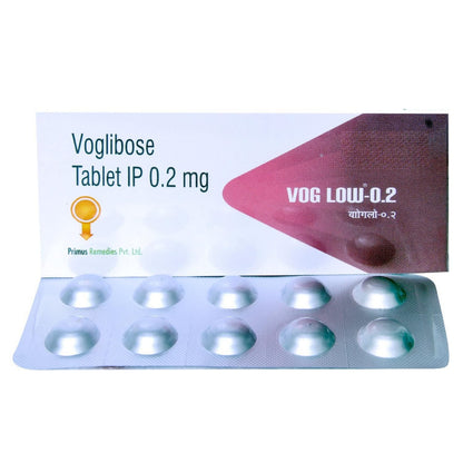 Vog Low-0.2 - Strip of 10 Tablets