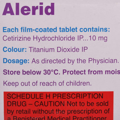 Alerid- Strip of 10 Tablets