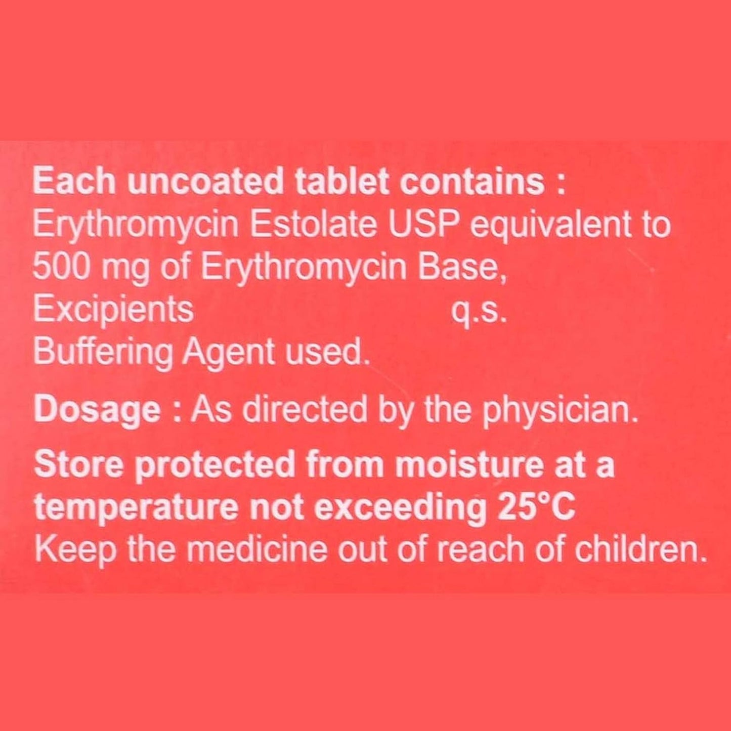 Althrocin-500 - Strip of 10 Tablets