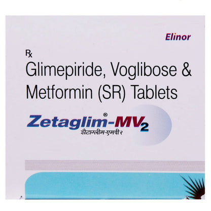 Zetaglim-Mv 2 - Strip of 10 Tablets