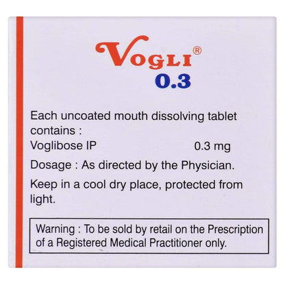 Vogli 0.3 - Strip of 10 Tablets