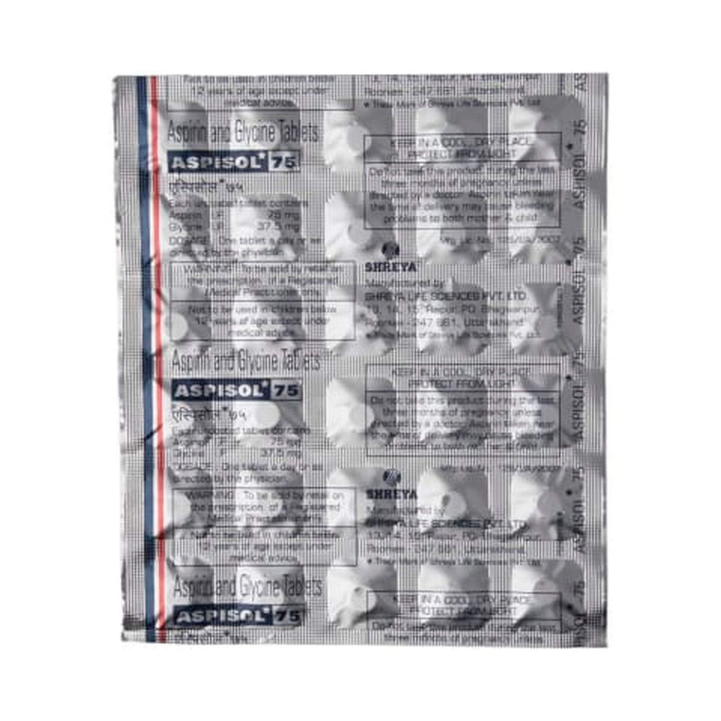 Aspisol 75 - Strip of 30 Tablets