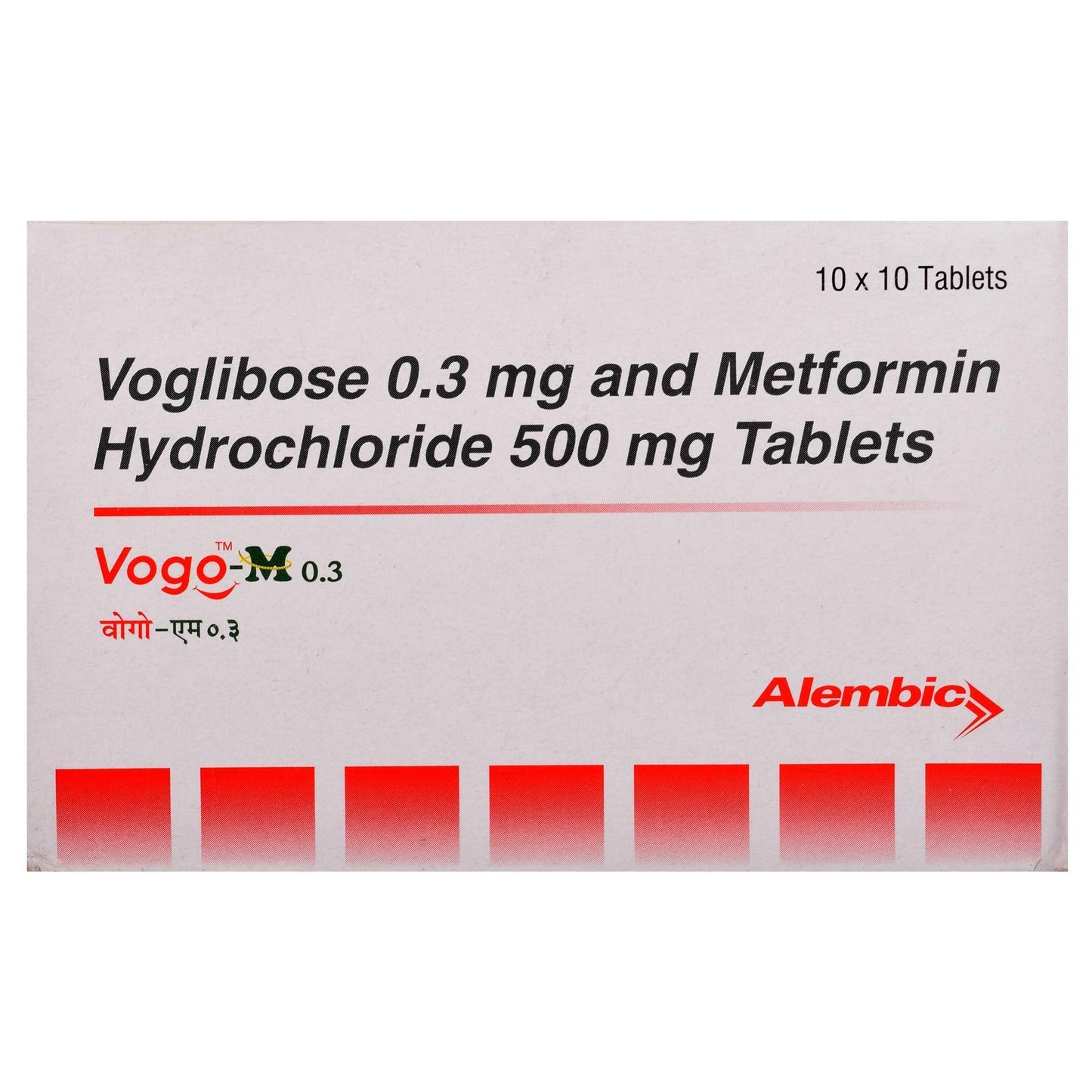 Vogo-M 0.3 - Strip of 10 Tablets