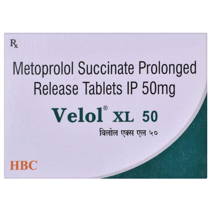 Velol XL 50 - Strip of 10 Tablets