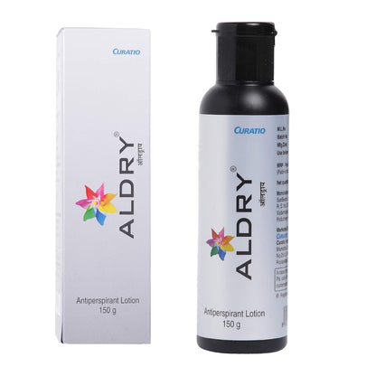 Aldry - Bottle of 150 g Antiperspirant Lotion