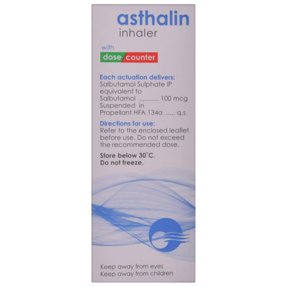 Asthalin - Bottle of 12g 200 Metered Doses Inhalers