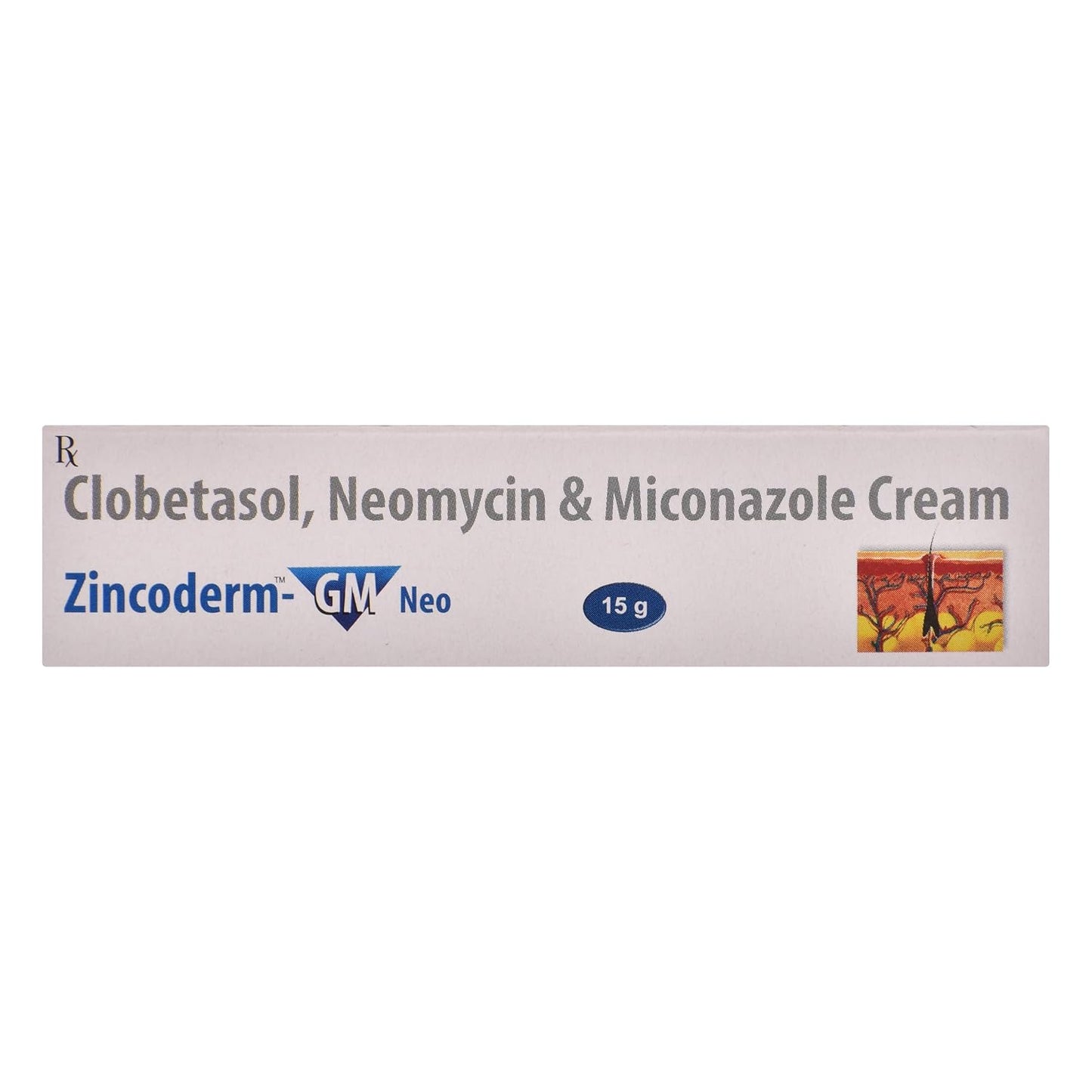 Zincoderm GM Neo- Tube of 15 Gm Cream