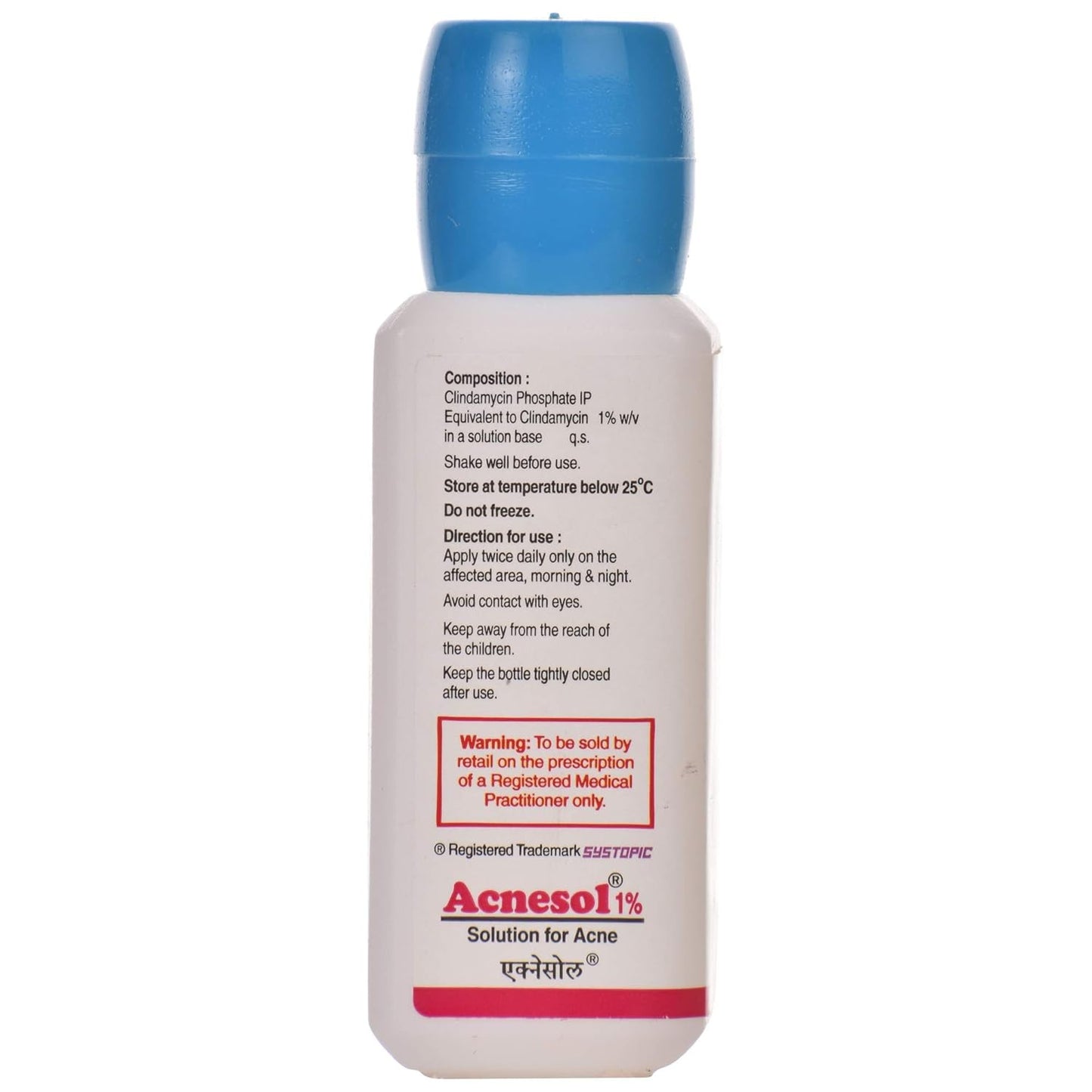 Acnesol 1% - Bottle of 25 ml Solution for Acne