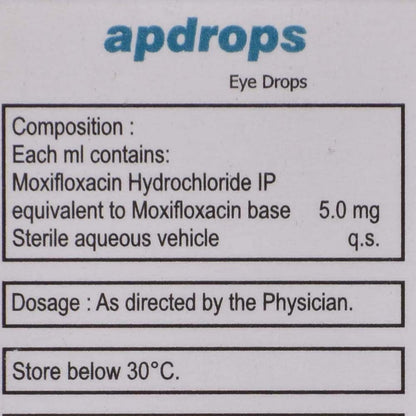 Apdrops 0.5% - Bottle of 5ml Eye Drops