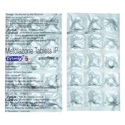 Zytanix 5 -Strip of 15 Tablets