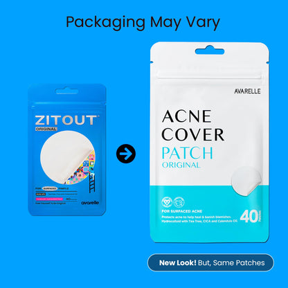 AVARELLE Cover Patch Absorbing Cover Blemish (PM Overnight / 24 PATCHES)