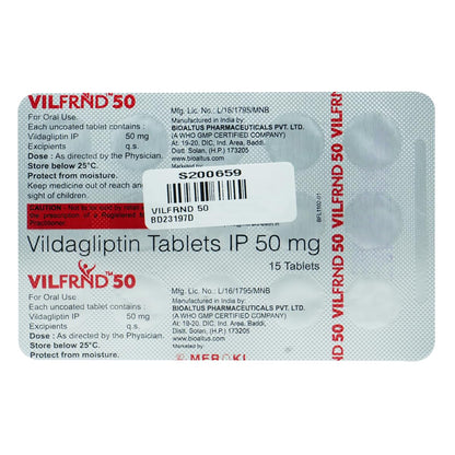 Vilfrnd 50 mg -Strip of 15 Tablets