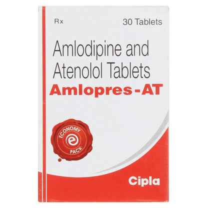 Amlopres-AT - Bottle of 30 Tablets