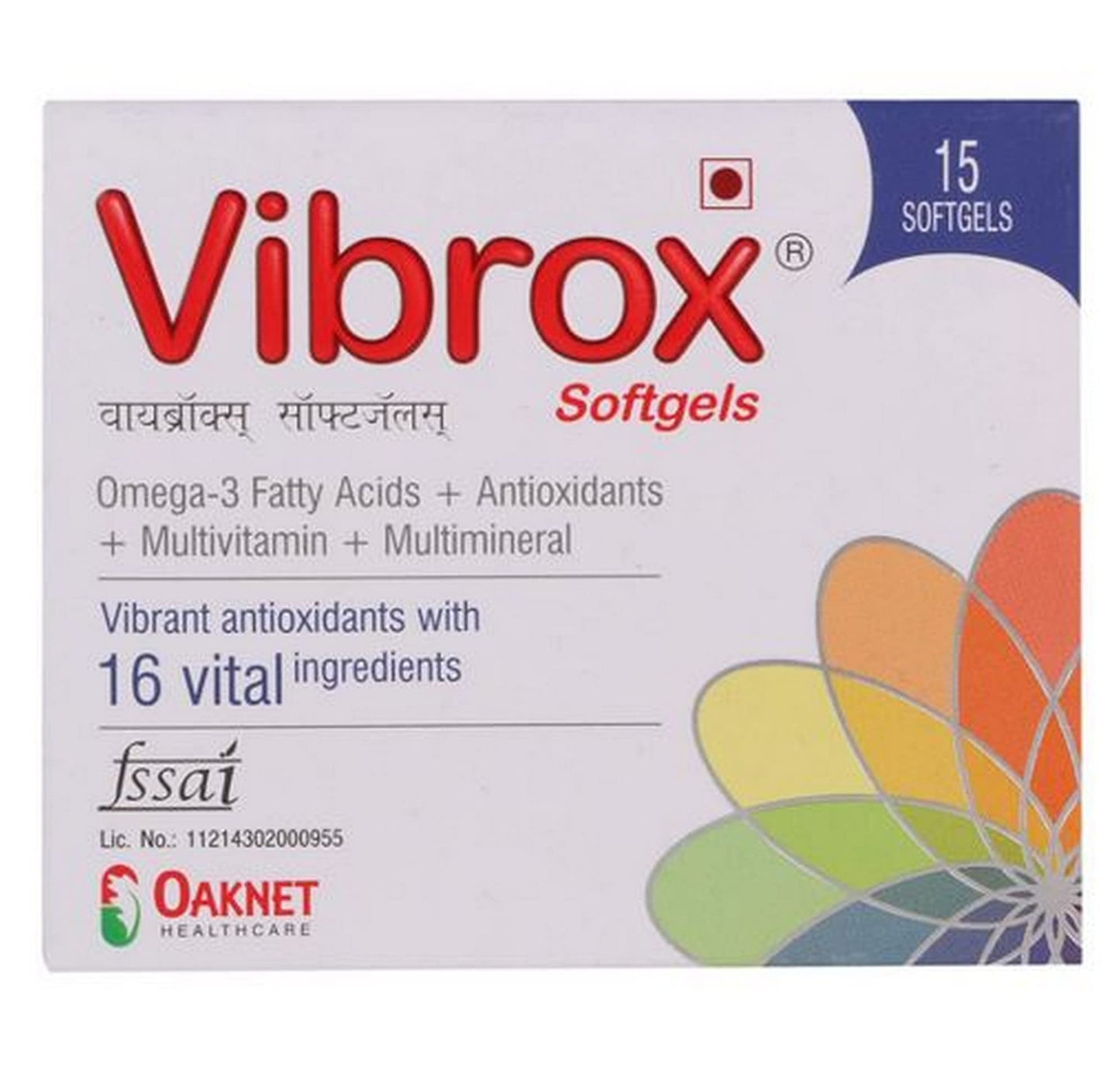 Vibrox - Strip of 15 Tablets