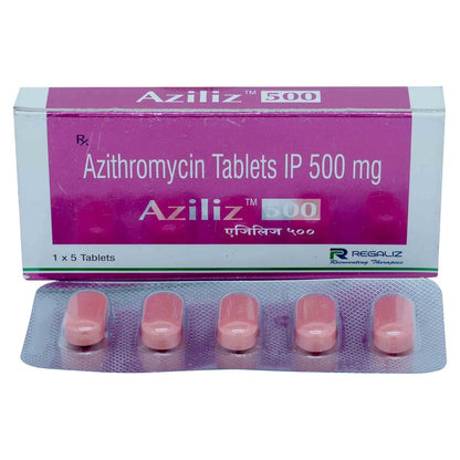 AZILIZ 500MG - Strip of 5 Tablets