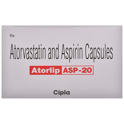 Atorlip ASP-20 - Strip of 10 Capsules