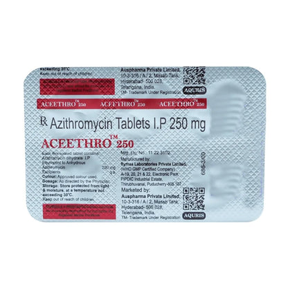 Aceethro 250 - Strip of 6 Tablets