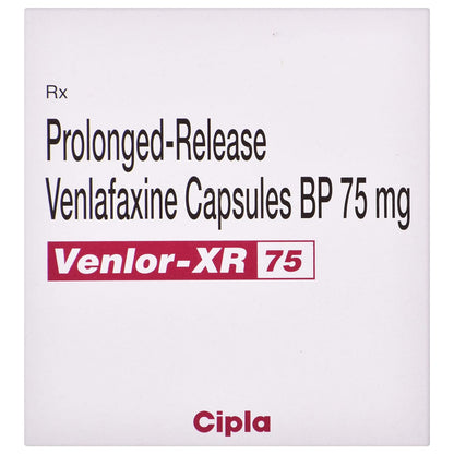 Venlor-XR 75 - Strip of 10 Capsules