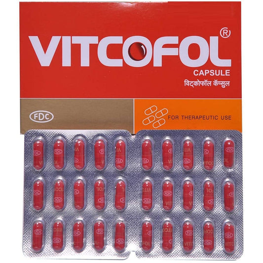 Vitcofol - Strip of 30 Capsules