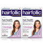 Wellwoman Hairfollic supplements with Advanced Hair Nutrition formula for Women with Biomarine collagen complex, Biotin & Zinc that support hair growth & maintain healthy hair|Nonvegetarian 30 tablets(Pack of 2)