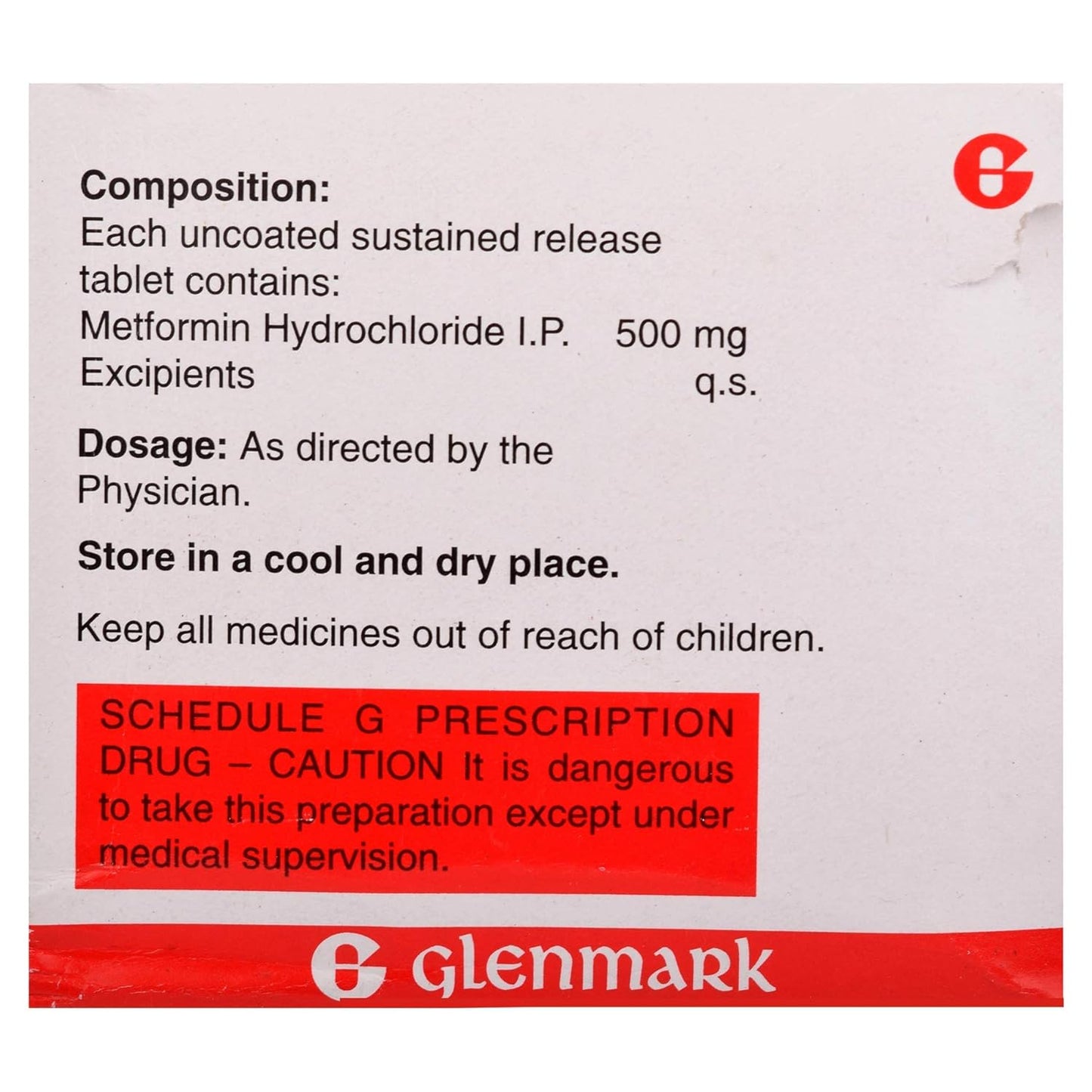 Xmet-SR - Strip of 15 Tablets