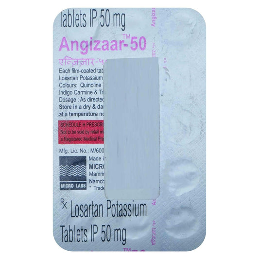 Angizaar-50 - Strip of 15 Tablets