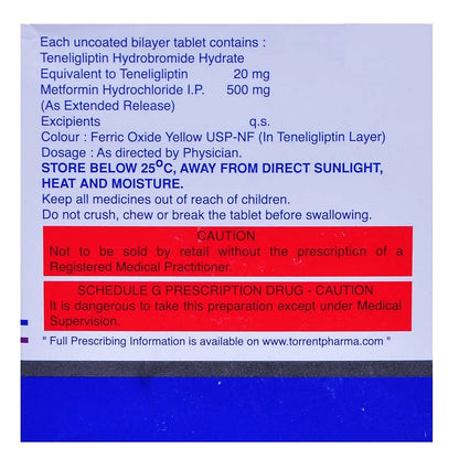 Afoglip M 500 - Strip of 15 Tablets