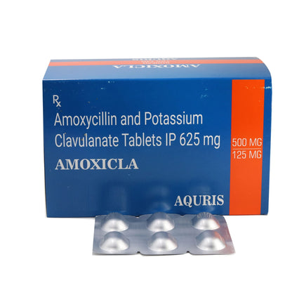 AMOXICLA 625MG (AUSPHARMA) - Strip of 6 Tablets